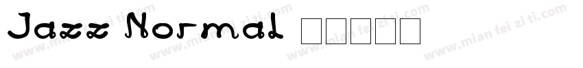 Jazz Normal字体转换
